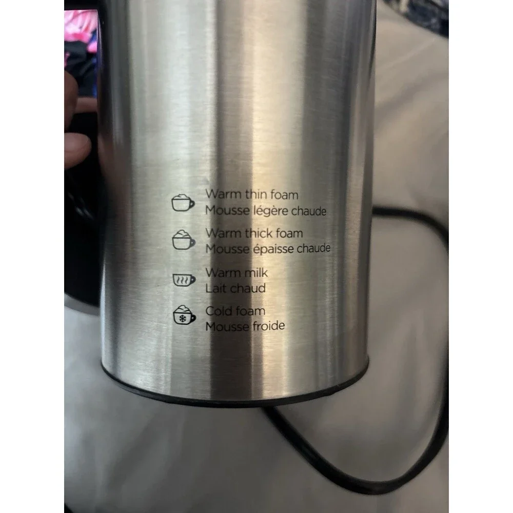 Hamilton Beach Milk Frother and Warmer Stainless Steel 43565C NIB Electric